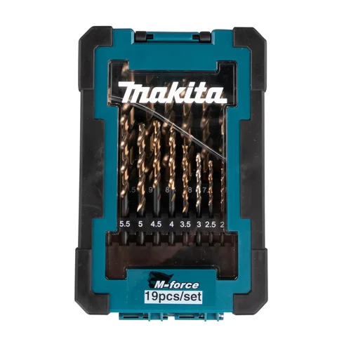 Grąžtų komplektas Makita D-67583, M-Force 19 vnt. (1-10mm) image 2