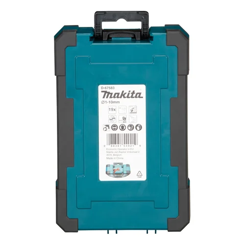 Grąžtų komplektas Makita D-67583, M-Force 19 vnt. (1-10mm) image 3