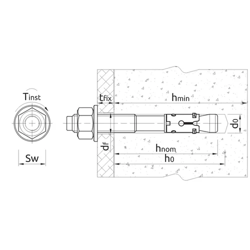 Rawlplug R-S3-XPT08060 8x60 mm inkarai image 3