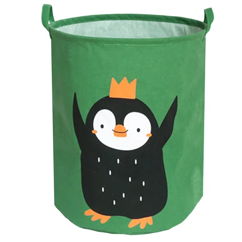 SIPO BTC04 Green Penguin Žaislų krepšys image 1