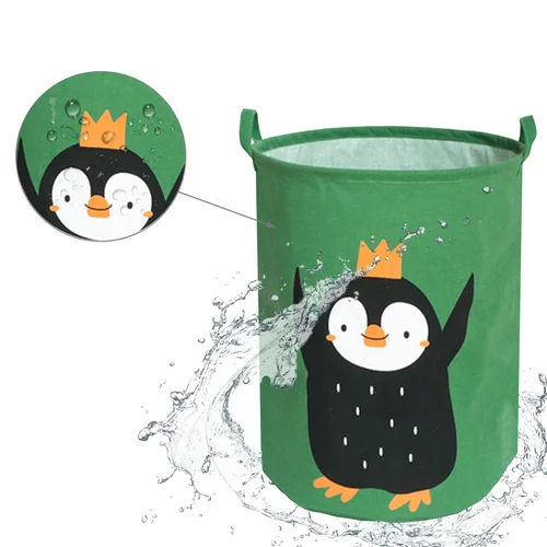 SIPO BTC04 Green Penguin Žaislų krepšys image 2