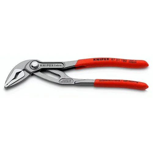 KNIPEX SLIM Cobra santechninės replės 180 mm su fiksavimu image 1