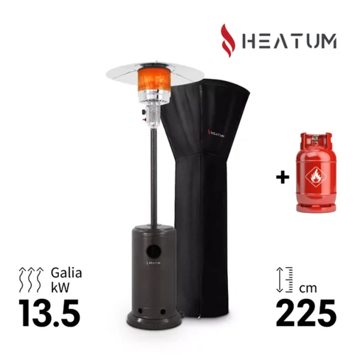 Heatum Redem Dujinis šildytuvas su dujų balionu image 1