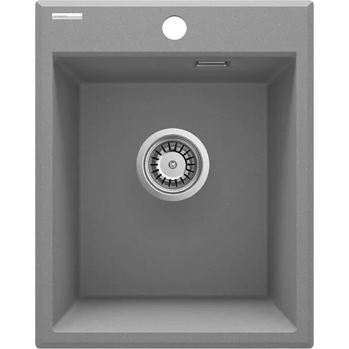 Deante Eridan ZQE S104 granitinė plautuvė metalo pilka image 1
