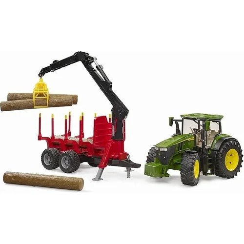 Bruder John Deere 7R 350 1:16 Miško priekaba image 2