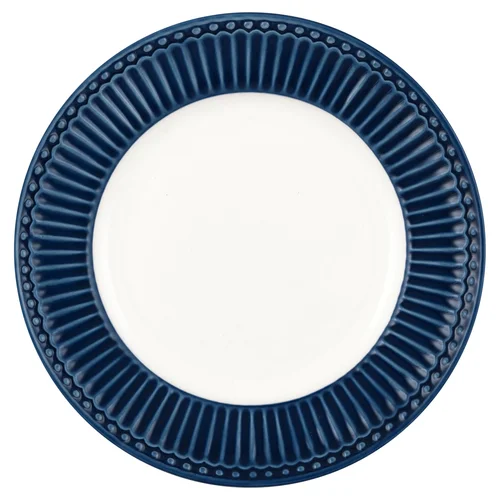 GreenGate ALICE Dark Blue desertinė lėkštutė image 1