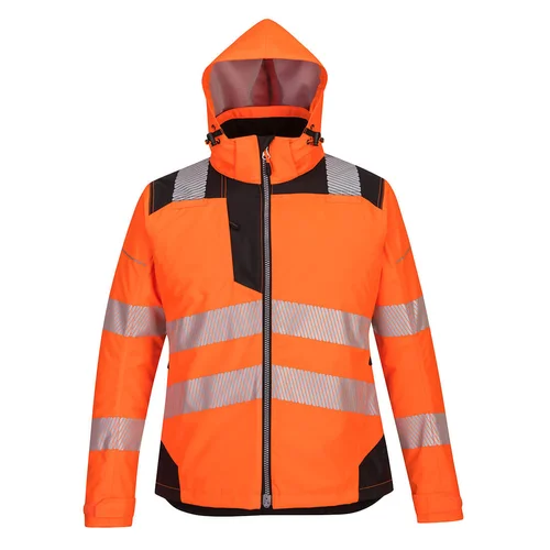 Žieminė vandeniui atspari PORTWEST PW382 striukė moterims - XS, Orange/Black image 1