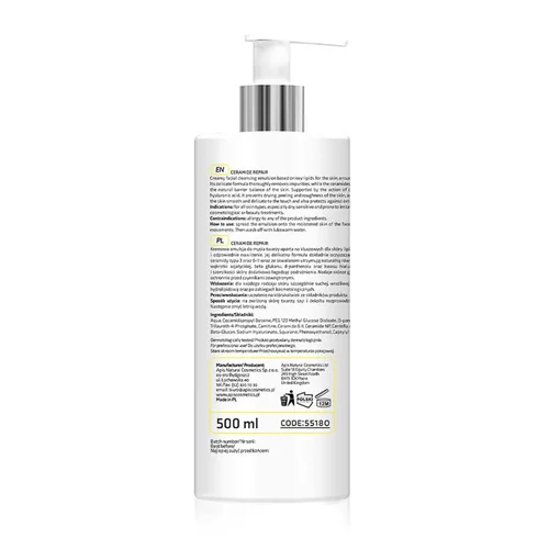 APIS Ceramide Repair veido valymo emulsija 500 ml image 2