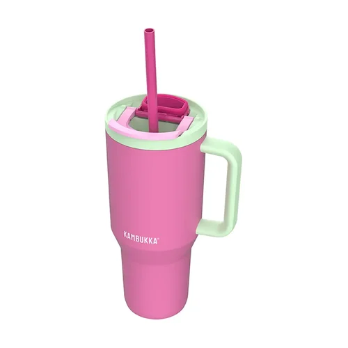 KAMBUKKA Rio Tumbler Termo gertuvė, 950 ml, Bubblegum Mint image 2