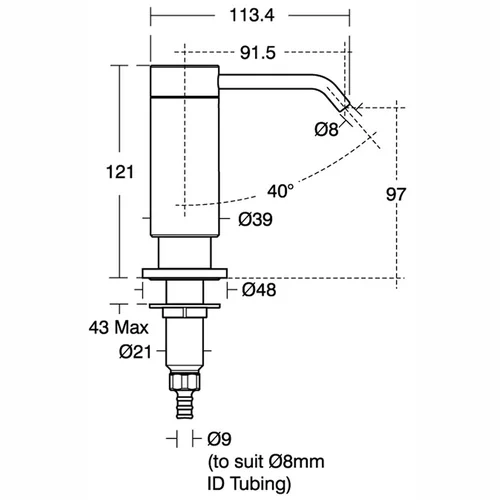 Ideal Standard A9208AA Dozatorius Chromas image 2