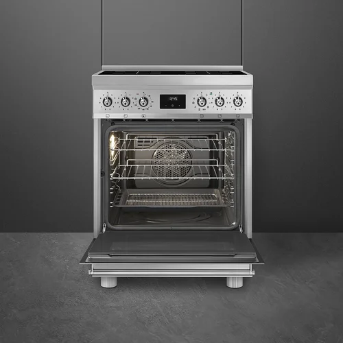 Indukcinė viryklė su elektrine orkaite SMEG C6IPXM2 image 2