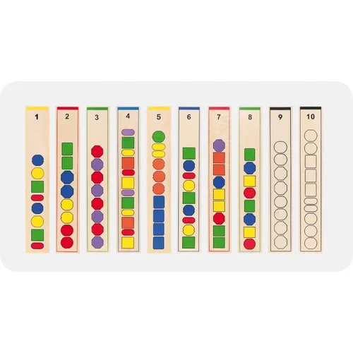Viga Toys Medinių karoliukų dėlionė image 2