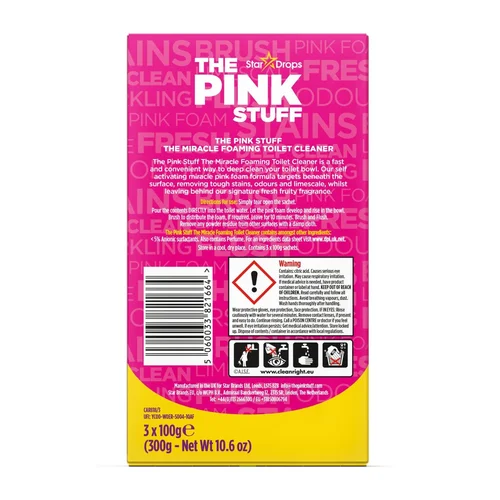 The Pink Stuff VALIKLIS WC PUTOJANT 3x100G image 2