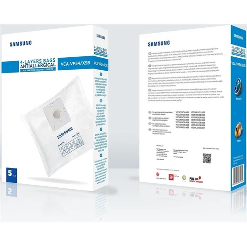 Samsung Mikro VCA-VP54/XSB dulkių siurblių maišeliai, 5 vnt. image 3