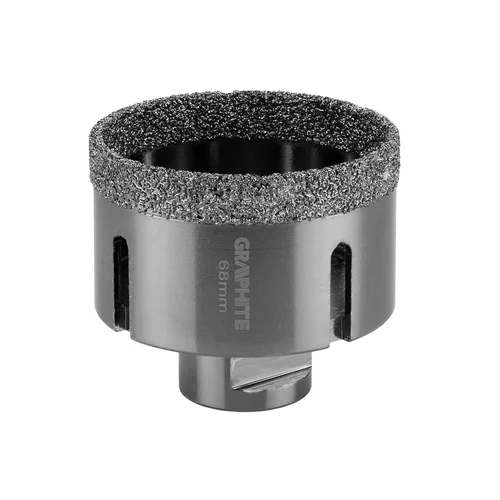 GRAPHITE Deimantinė gręžimo karūnėlė 68 mm x M14 image 1