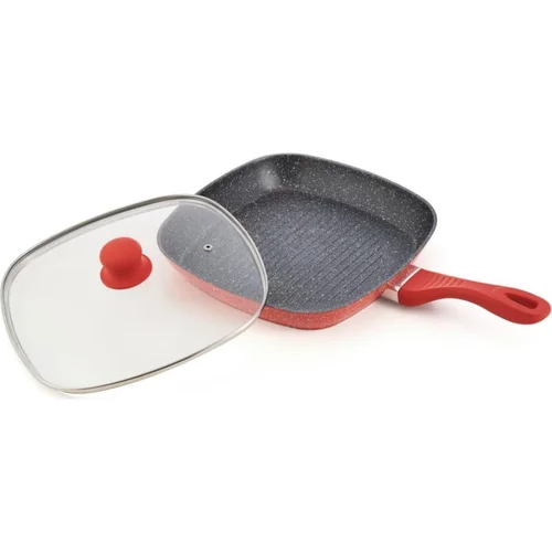 HEINNER HR-BET-OR28 Griliaus keptuvė, aliuminio, su dangčiu, 28 cm image 1