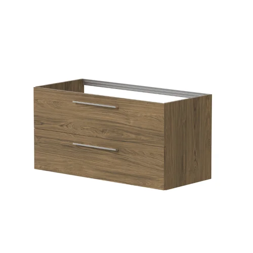 Kame Gama BU/10-3DR/48-PO spintelė po praustuvu, 100 cm, Varinis ąžuolas image 1