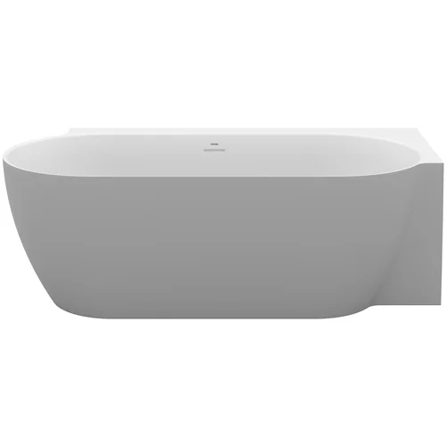 RAVAK Freedom Corner II Tec dešinė 175x86 cm Smoke Grey/Balta image 2