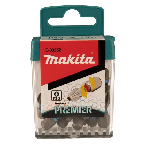 Makita E-03252 Torsion antgalis (C-form) PZ2 25 mm 15 vnt image 2