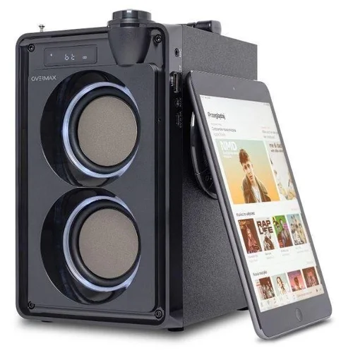 Overmax SoundBeat 5.0 belaidė kolonėlė Juoda image 2