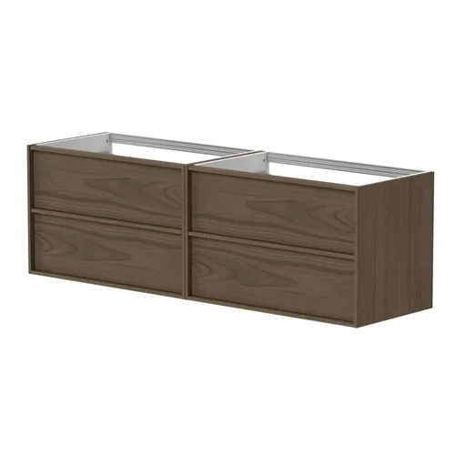 Kame HOME BUDC/16-3DR-DB/N07-HM vonios spintelė 160 cm Rudo ąžuolo faneruotė image 1