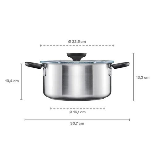 Fiskars Functional Form 1072316 Puodas 22.5 cm 3 L image 2