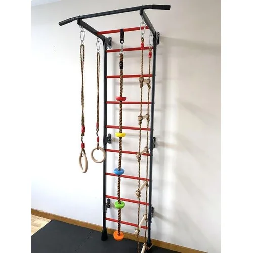Sporto kompleksas gimnastikos RESTPRO® KID-1 žaliai juodas image 1