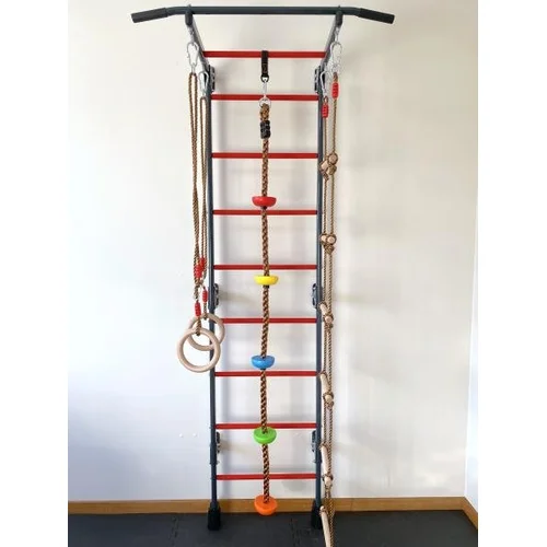 Sporto kompleksas gimnastikos RESTPRO® KID-1 žaliai juodas image 2