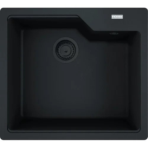 Franke Urban UBG 610-56 Granitinė plautuvė, Juoda matinė image 1