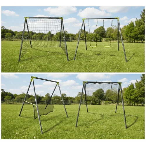 HATIS „6 in 1“ metalinis sūpynių rėmas 255x180x186 cm image 1