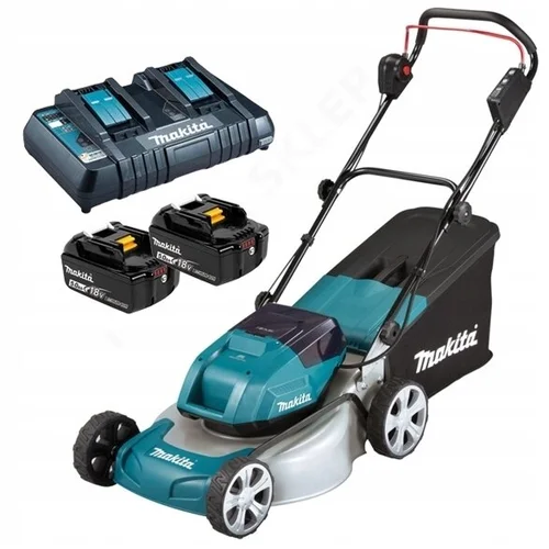 Makita DLM460PT2 Akumuliatorinė vėjapjovė 46 cm image 1