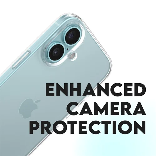 CARE Fashion dėklas X-Ray Soft Basic iPhone 16, Skaidrus image 3