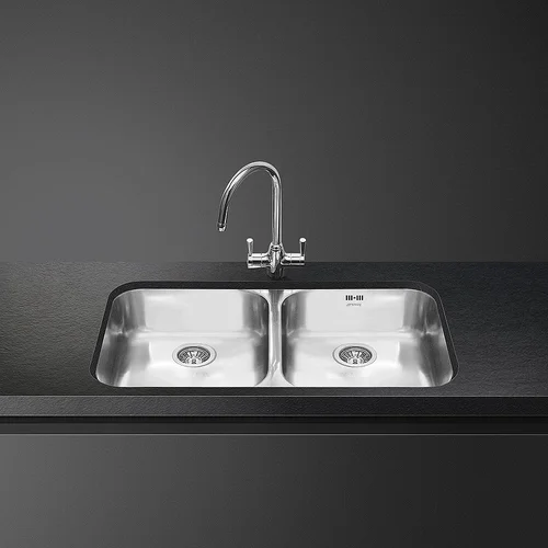 Smeg UM4545, Įmontuojama dviguba plautuvė po stalviršiu image 2