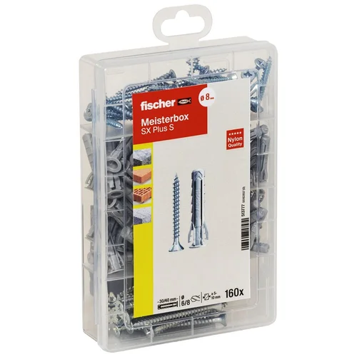 Fischer Meister-Box SX Plus rinkinys 80 vnt. image 1