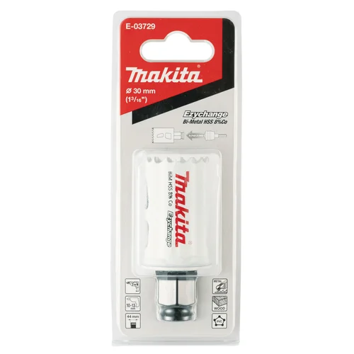 Makita E-03729 EZYCHANGE Bi-Metal gręžimo karūna 30 mm image 3