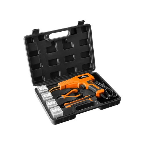 NEO TOOLS Plastikinis lituoklis 50 W komplektas + 200 kabių image 1