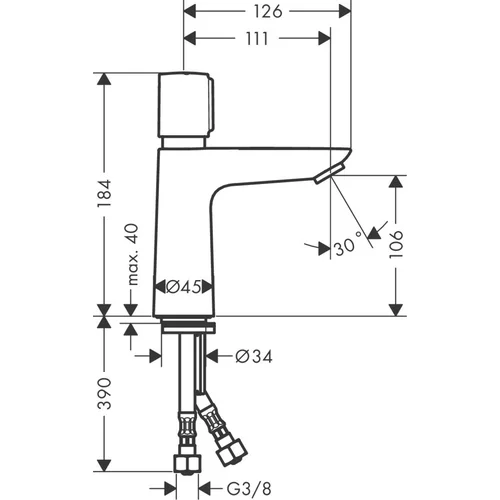 Hansgrohe Talis E 71718000 Chromo image 2
