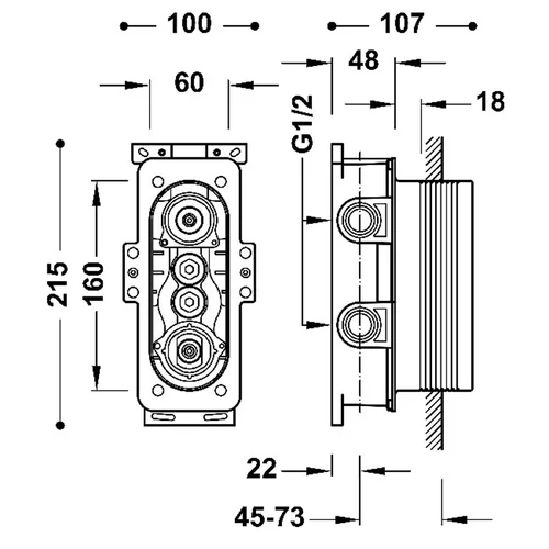 Tres Therm-box potinkinis termostatinis boksas 20785001 image 2