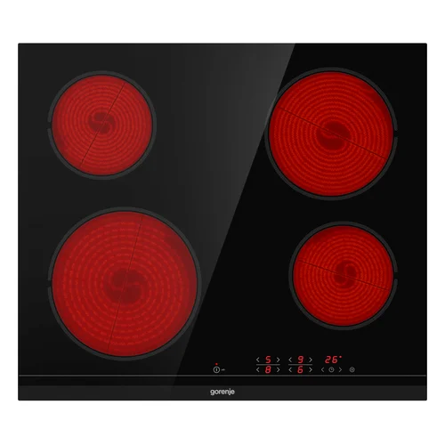 Gorenje ECT641BCSC stiklokeraminė kaitlentė image 2