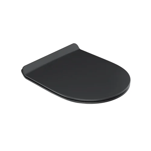 Klozeto dangtis RAVAK Vita Slim, Juoda image 1