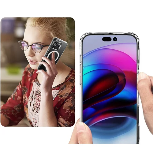 Perfectionists Clear Mag Case Apple iPhone Air Skaidrus image 3