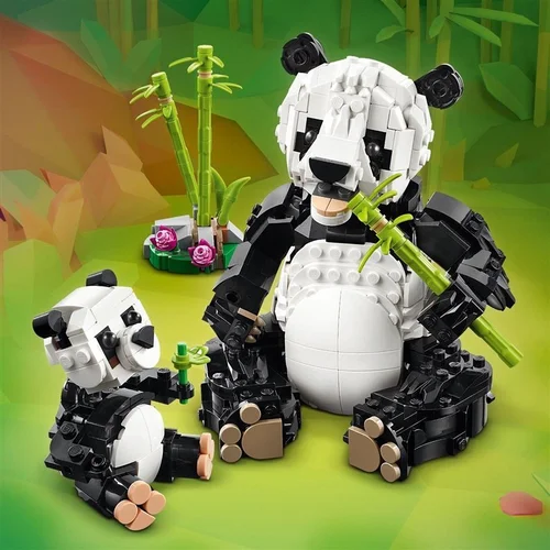 LEGO Creator Wild Animals: Panda Family 31165, 626 vnt. image 3