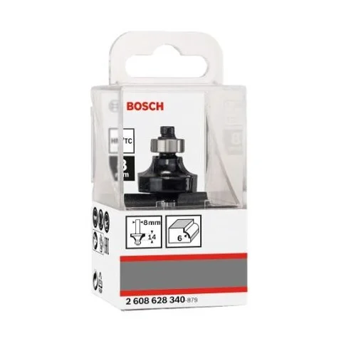 Bosch HM R=6 mm suapvalinimo freza 2608628340 image 2