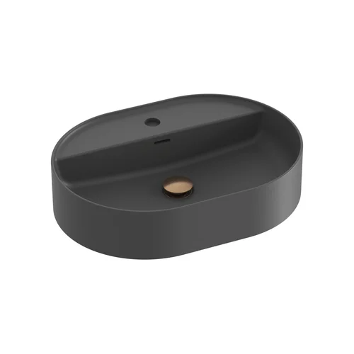 Keraminis praustuvas Ceramic Slim Shelf O 55, antracitas image 2