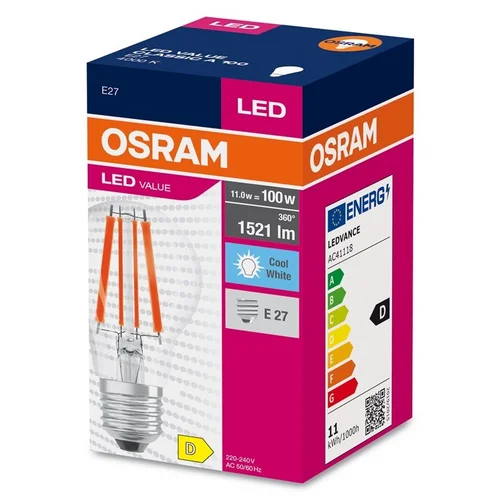 OSRAM LED lemputė A60, E27, 11 W, 1521 lm, 4000 K image 2