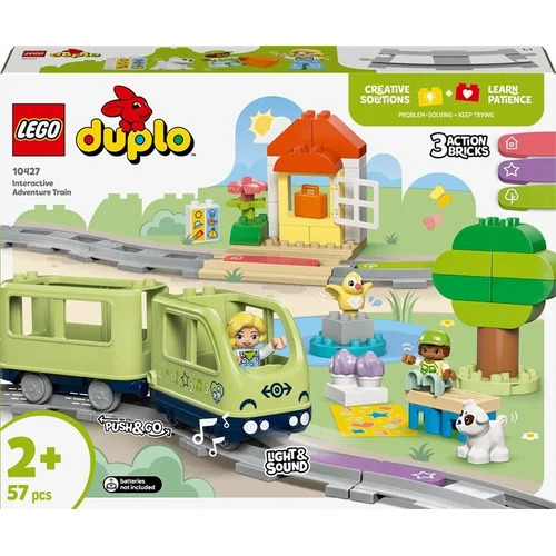 LEGO® Duplo Interactive Adventure Train 10427, 57 vnt. image 1