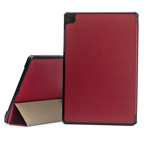 Reach Smart Leather dėklas Lenovo TB132FU, tamsiai raudonas image 2