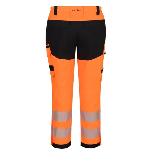 Gero matomumo PORTWEST DX448 kelnės nuo lietaus - 28, Orange/Black image 2