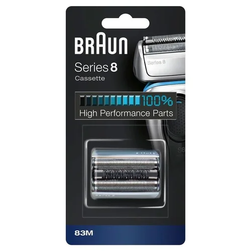Braun 83M skustuvo galvutė Matinė sidabrinė image 1