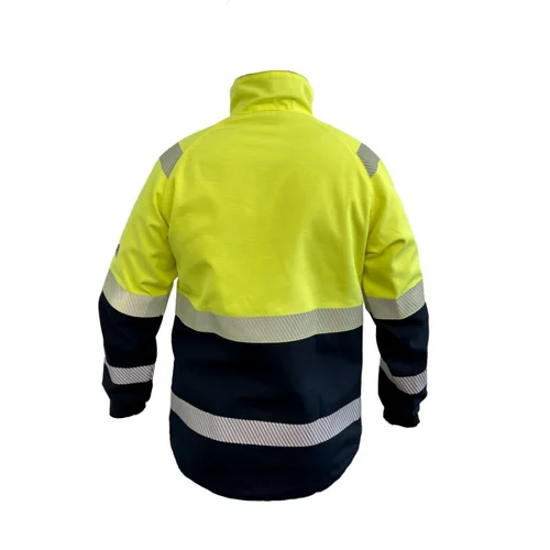 AS-MULTISAFE-JK-C2-0405 Apsauginis antistatinis švarkas 44 Hi-Vis Geltona/Mėlyna image 2